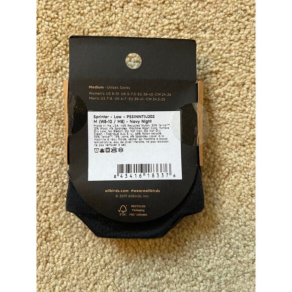 1-Pack Allbirds Sprinter (Low) Socks - Picture 2 of 3